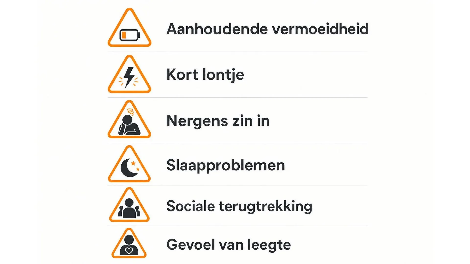 Zes veelvoorkomende signalen van burn-out bij alleenstaande ouders