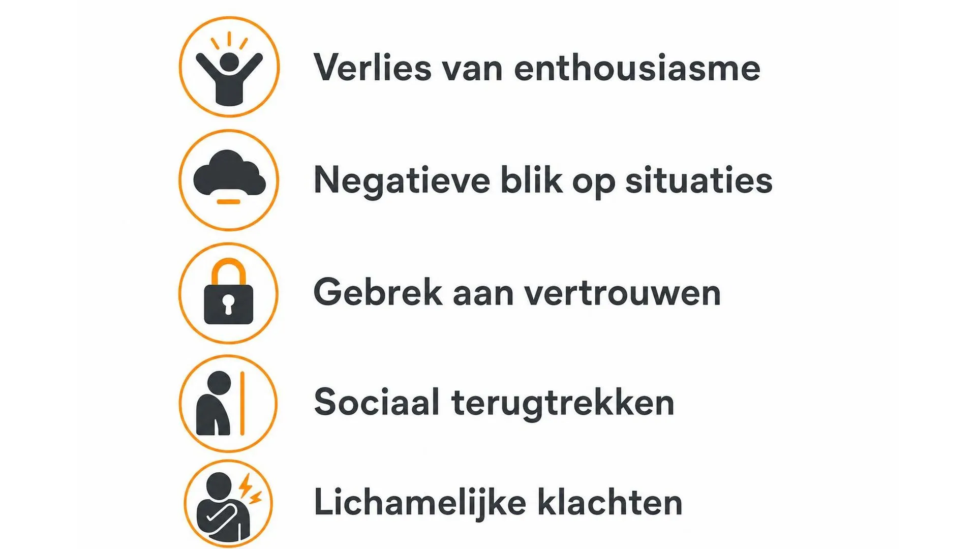 Vijf waarschuwingssignalen van cynisme die kunnen leiden tot burn-out
