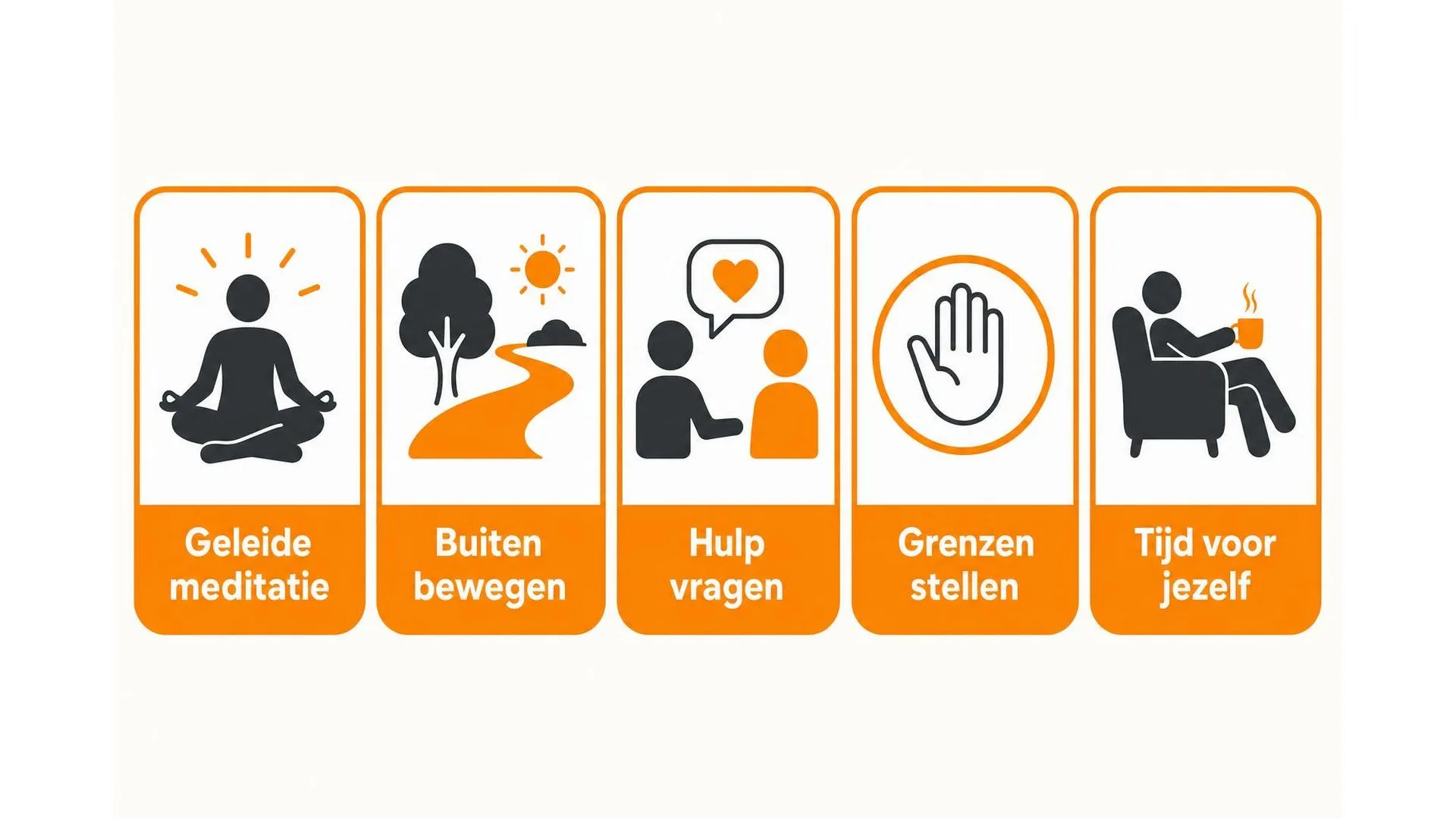Vijf gewoonten die bijdroegen aan het herstel van burn-out