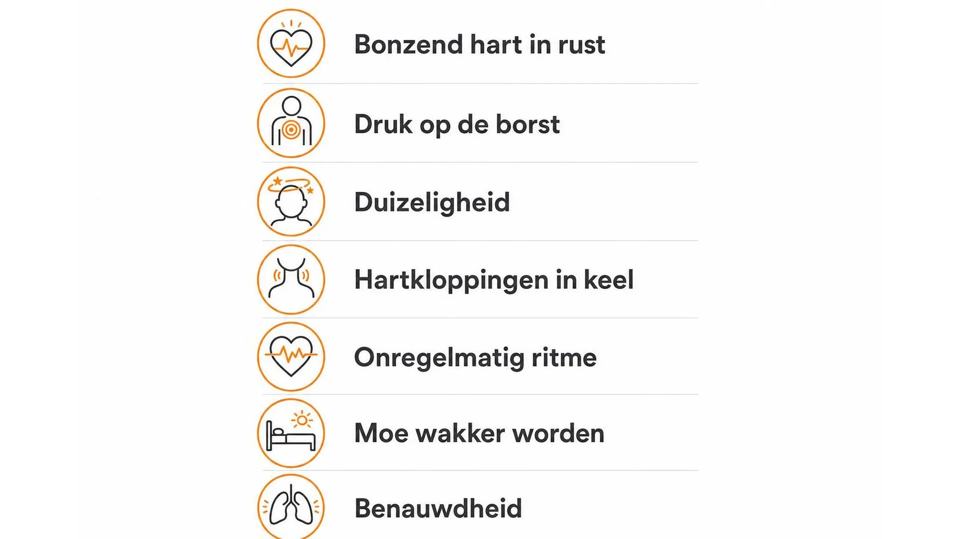 Zeven veelvoorkomende lichamelijke signalen van een hoge hartslag door stress