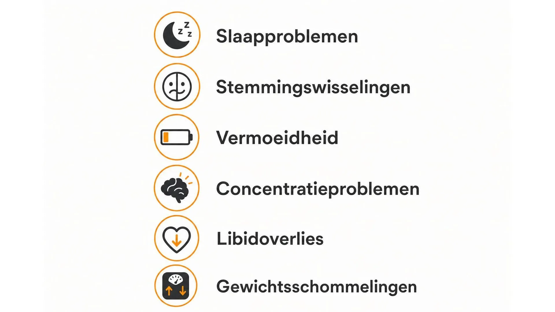 Zes veelvoorkomende symptomen van hormonale disbalans door stress