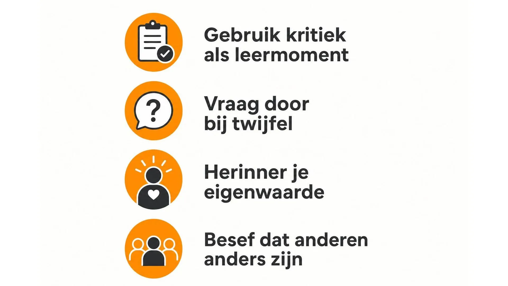 Vier tips om situaties minder persoonlijk te nemen