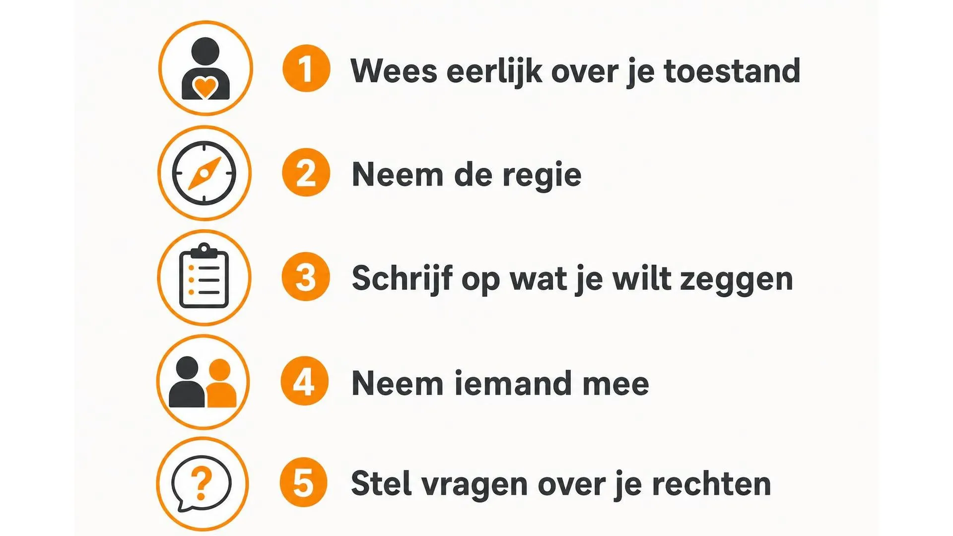 Vijf tips om je voor te bereiden op het gesprek met de bedrijfsarts bij burn-out