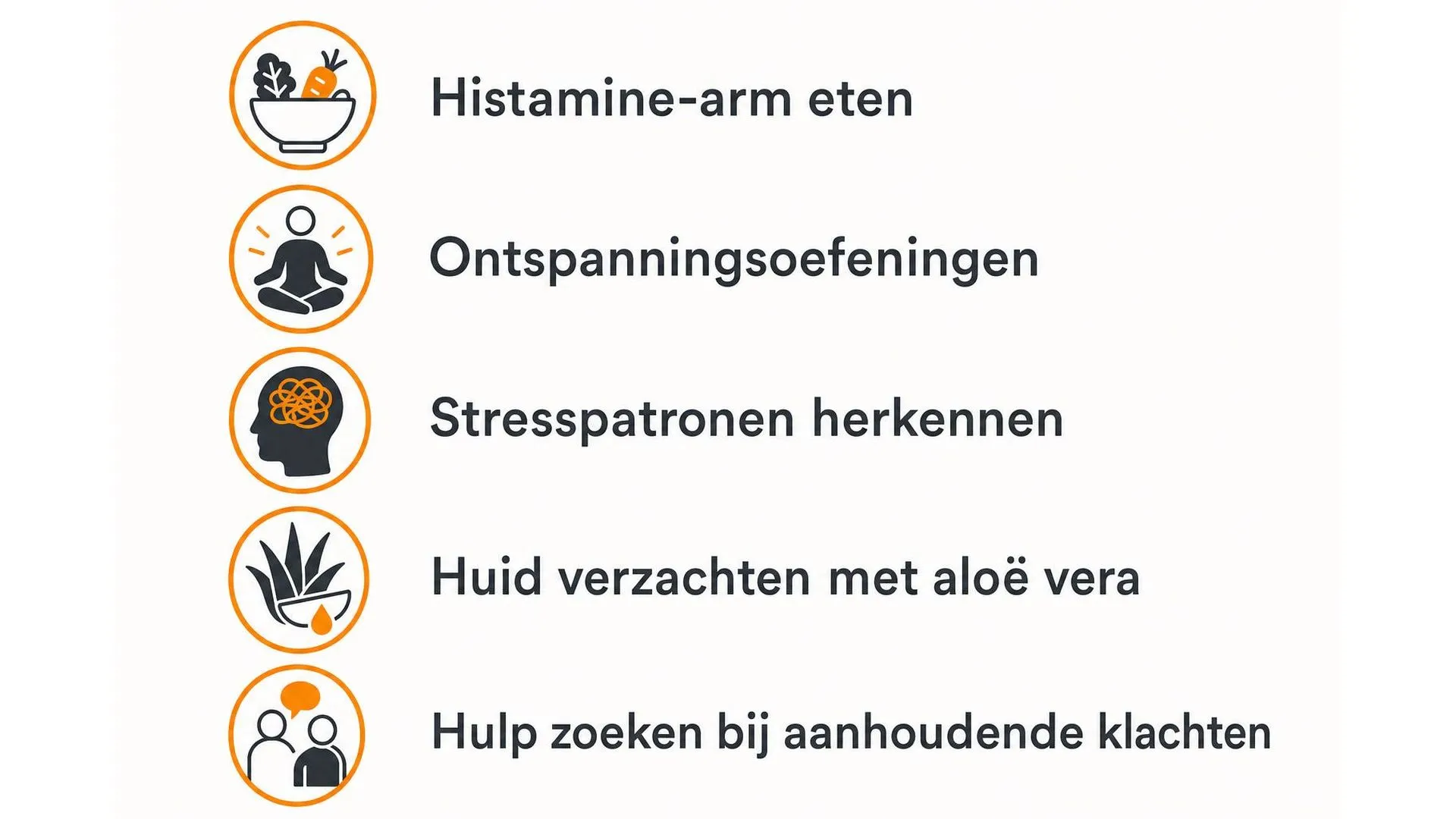 Vijf manieren om huidreacties door stress te verminderen